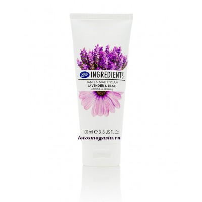 Крем для рук и ногтей  Лаванда Lavender & Lilac от  Boots 100мл