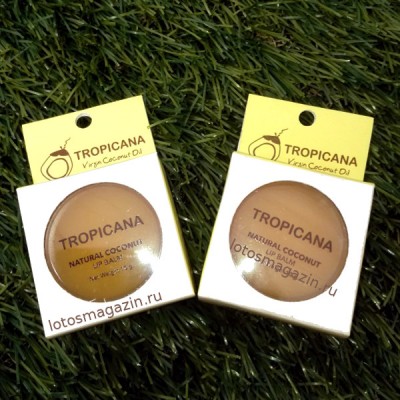 Бальзам для губ TROPICANA Банан/Кокос 10g     